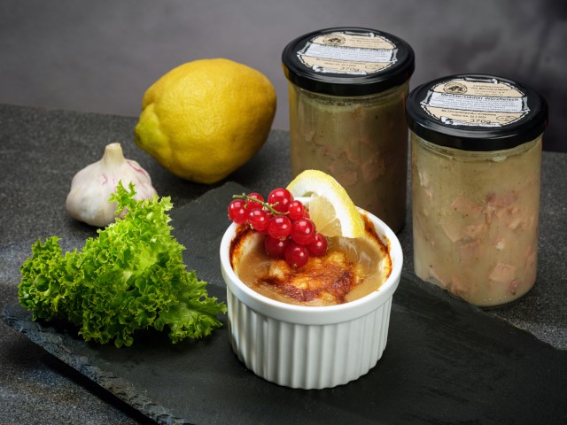 Thüringer Würzfleisch im Glas Thüringer Würzfleisch im Glas als Serviervorschlag